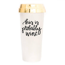 Load image into Gallery viewer, Gold Travel Mug