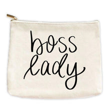 Load image into Gallery viewer, "Boss Lady" Makeup Bag