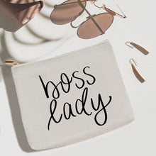 Load image into Gallery viewer, "Boss Lady" Makeup Bag