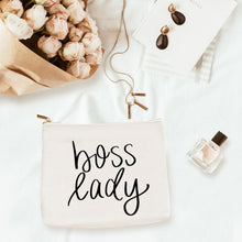 Load image into Gallery viewer, "Boss Lady" Makeup Bag