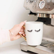 Load image into Gallery viewer, Eyelashes Coffee Mug