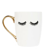 Load image into Gallery viewer, Eyelashes Coffee Mug