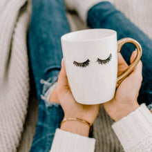 Load image into Gallery viewer, Eyelashes Coffee Mug