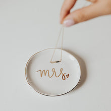 Load image into Gallery viewer, Mrs. Jewelry Dish