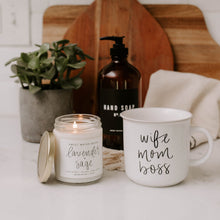 Load image into Gallery viewer, "Wife Mom Boss" Campfire Coffee Mug