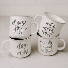 Load image into Gallery viewer, "Wife Mom Boss" Campfire Coffee Mug