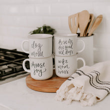 Load image into Gallery viewer, "Wife Mom Boss" Campfire Coffee Mug