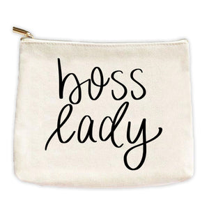"Boss Lady" Makeup Bag