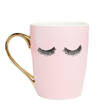 Load image into Gallery viewer, Eyelashes Coffee Mug
