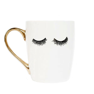 Eyelashes Coffee Mug